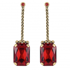 Серьги "Valentino Rosso"