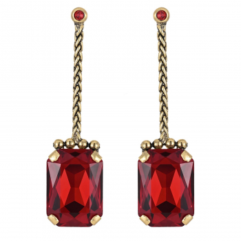 Серьги "Valentino Rosso"