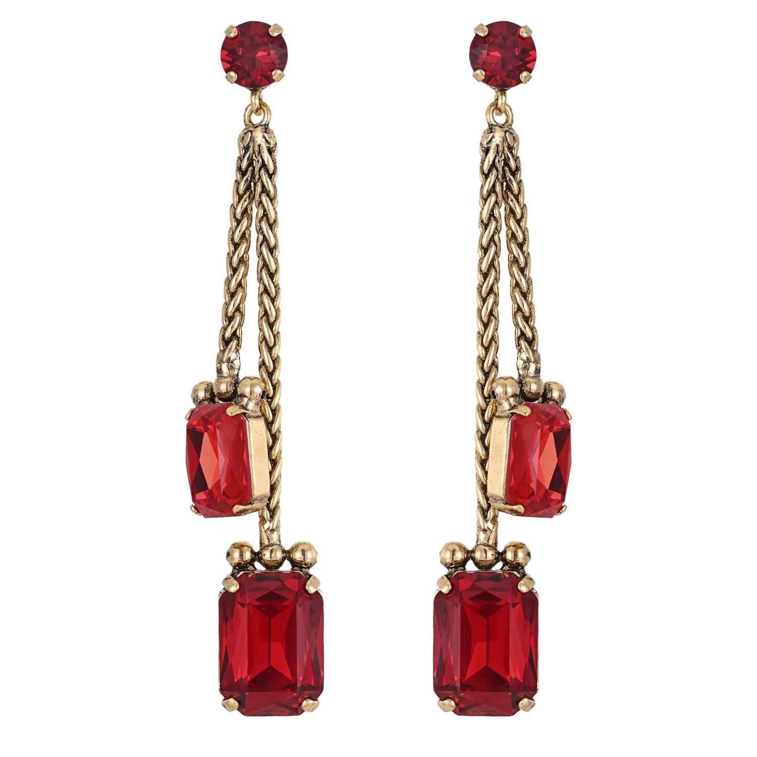 Серьги "Valentino Rosso" 